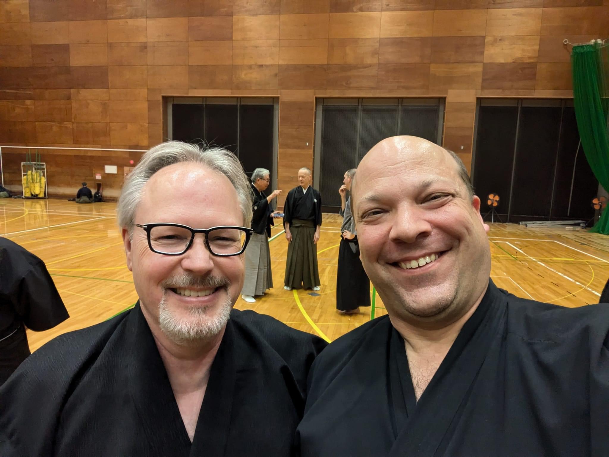 Each event is a chance to connect with old friends - great to see Josh this year.