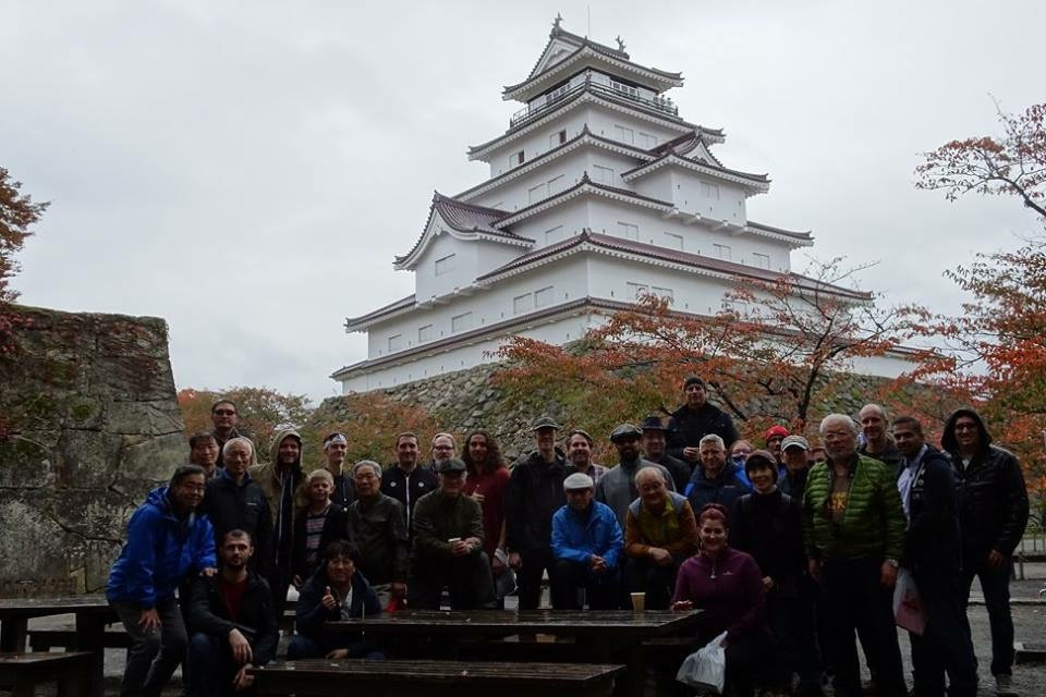 Bus trip - Tsuragajo Castle.