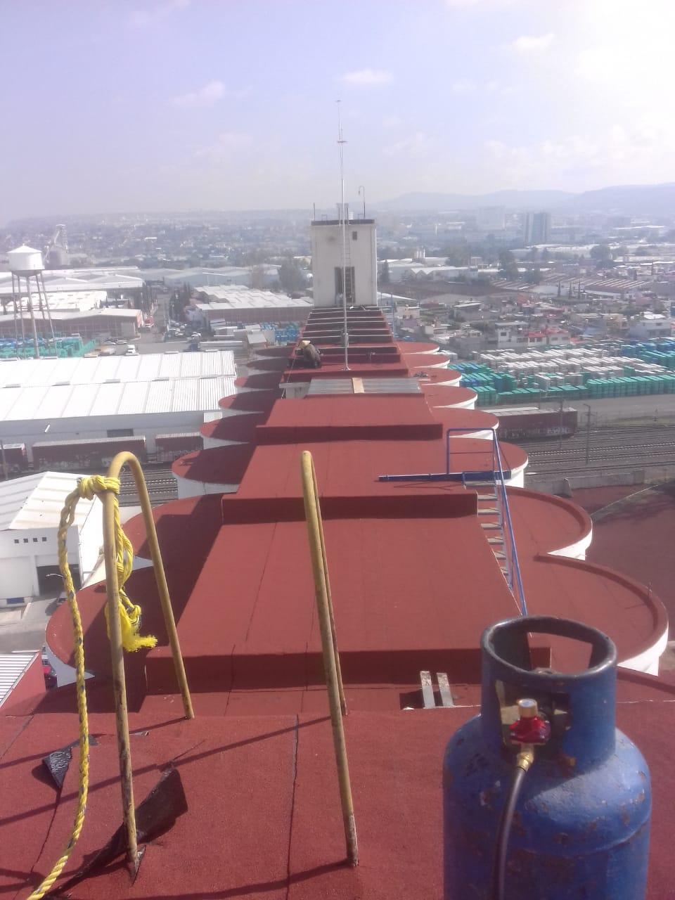 Aplicación de Impermeabilizante Prefabricado.