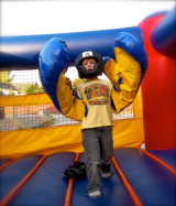 Bounce House Boxing Ring!