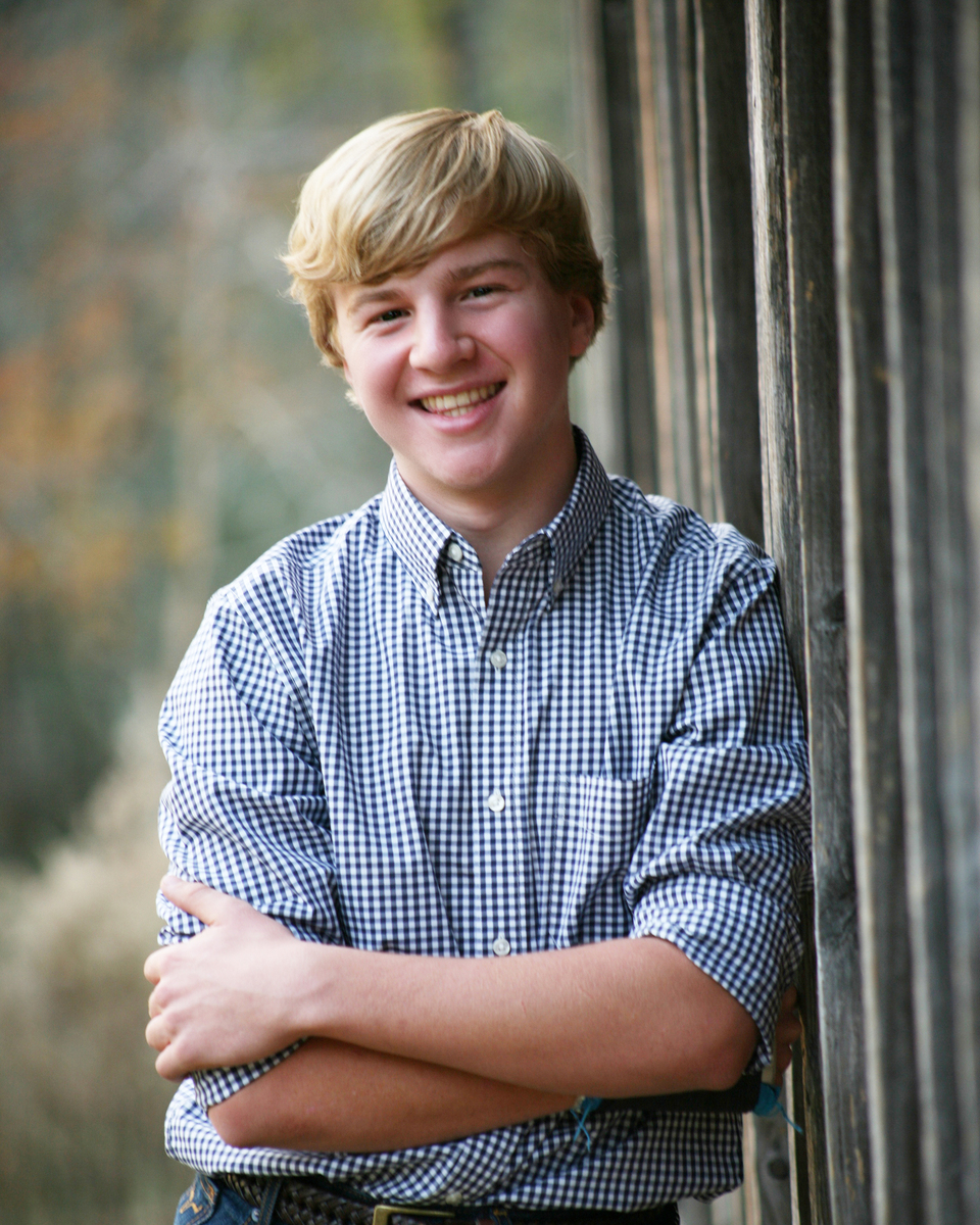 Portrait of a teenage boy 1