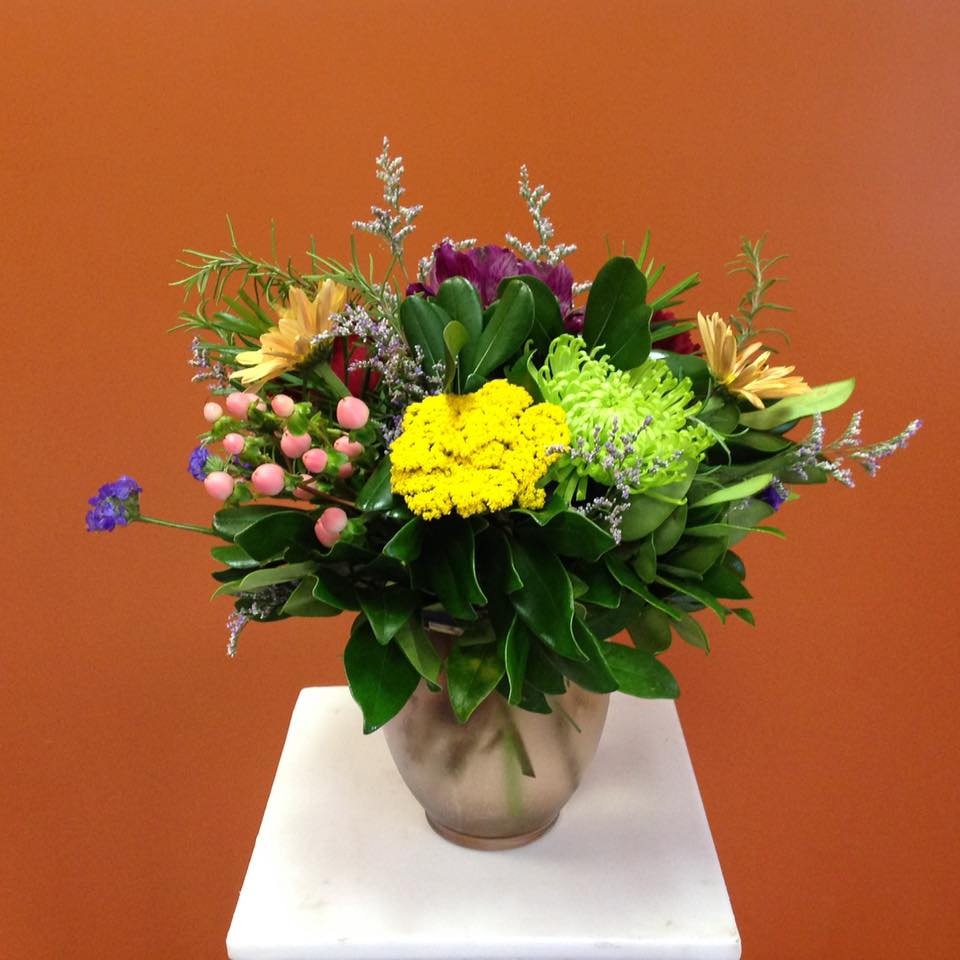 Fresh Flower Vase Arrangement