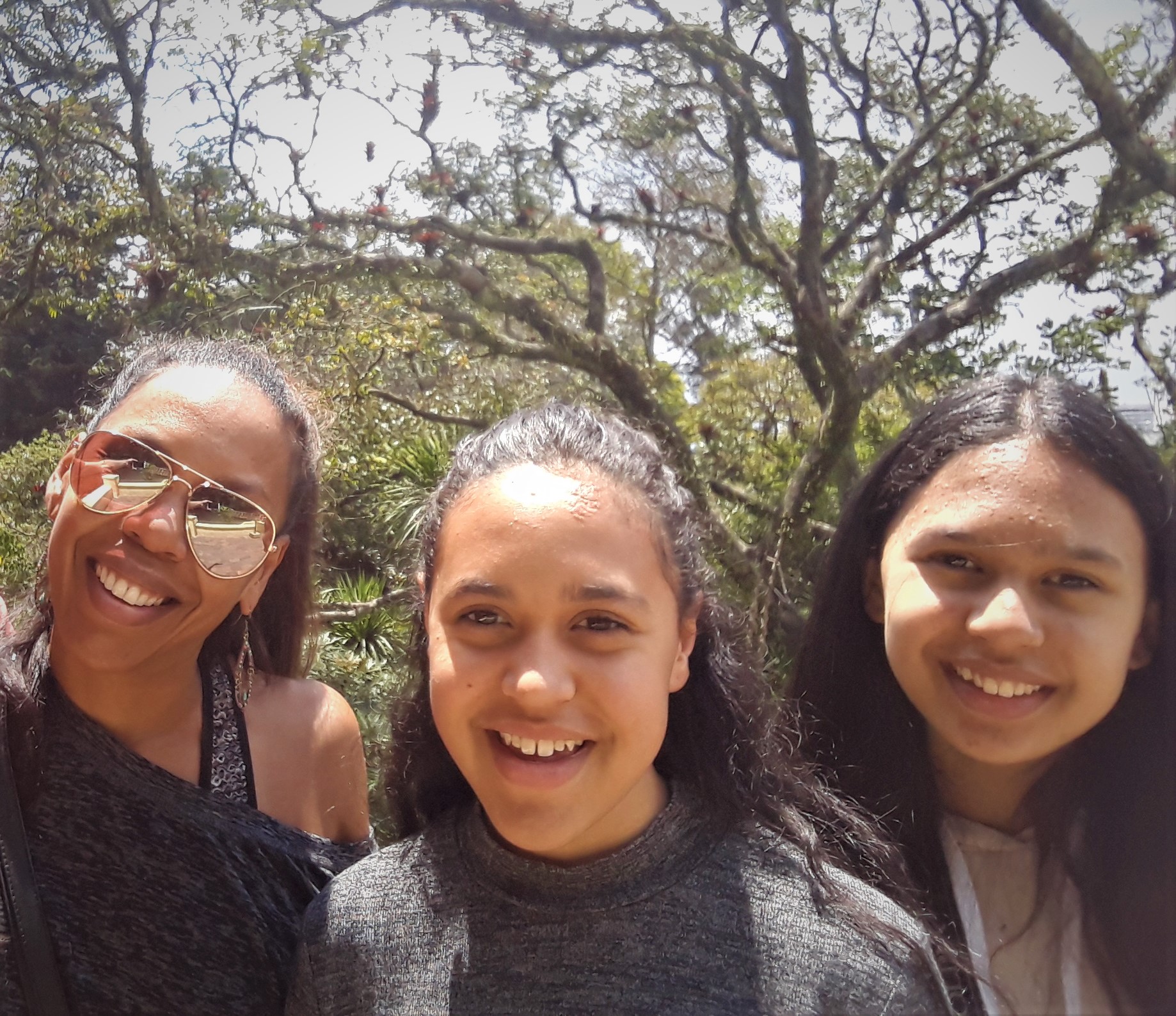 Foto de mis hijas 

