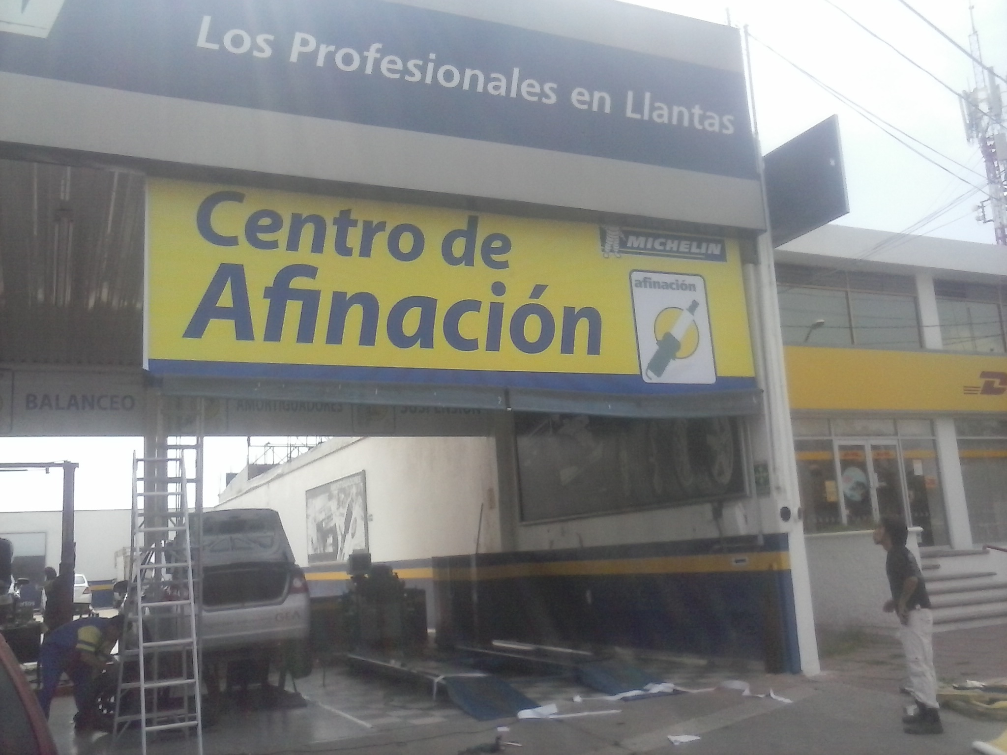 Lonas sobre bastidores