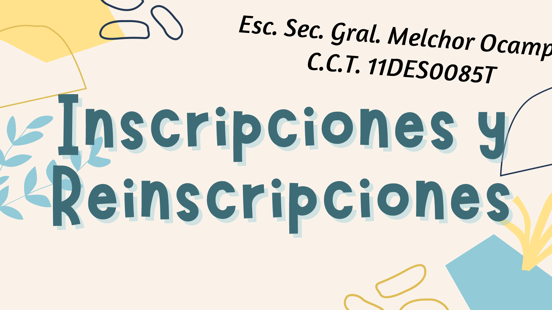 inscripciones