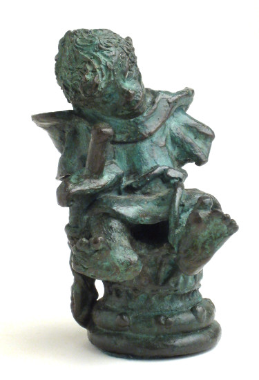 While Pawn (#8 - chess piece)
Artist: Bill Girard, Royal Oak, MI
Formerly collection of Allen Abramson
Photo courtesy of Ken Weikal, Farmington Hills, MI. 