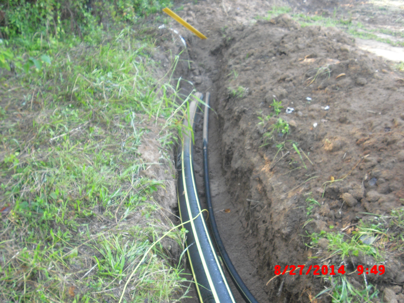 Pipe Going In At Jersie Lane View 4