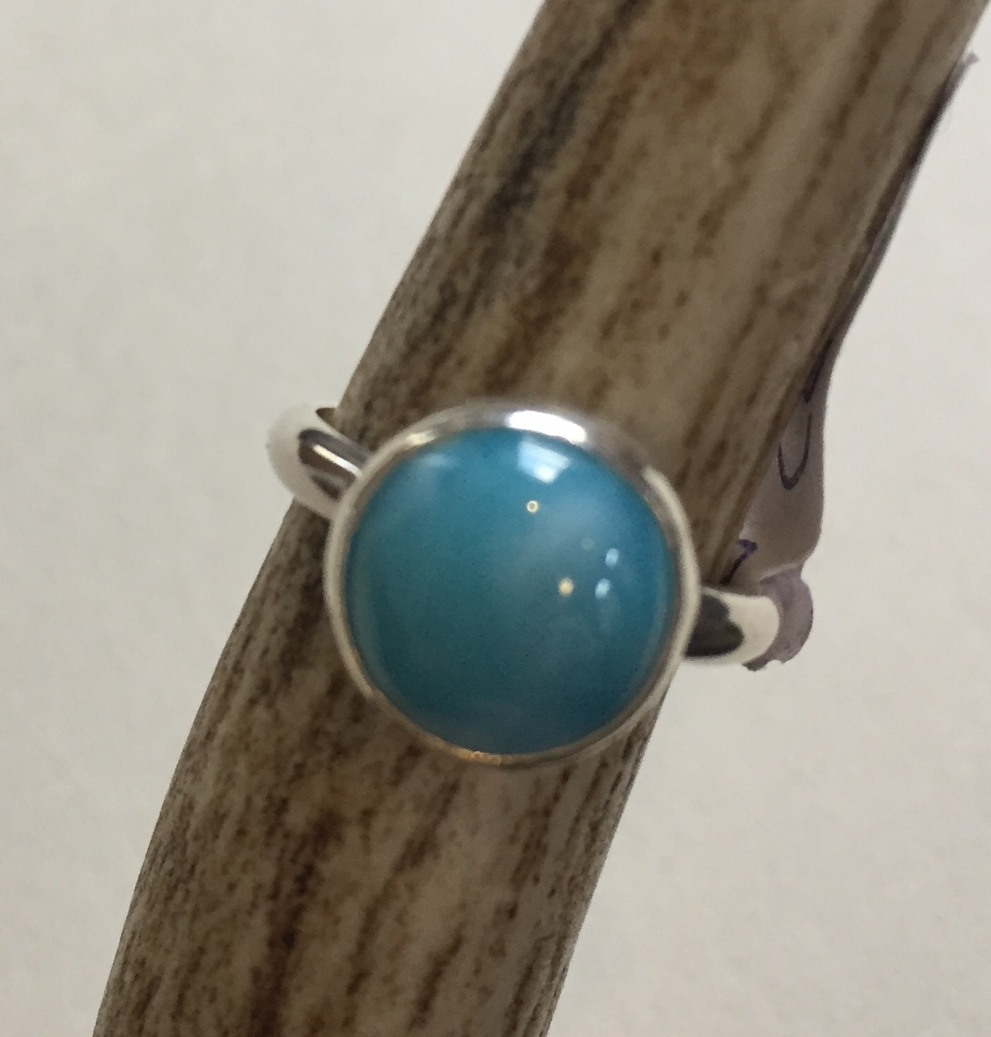 Round Turquoise Ring MA37
Sterling Silver
$40.