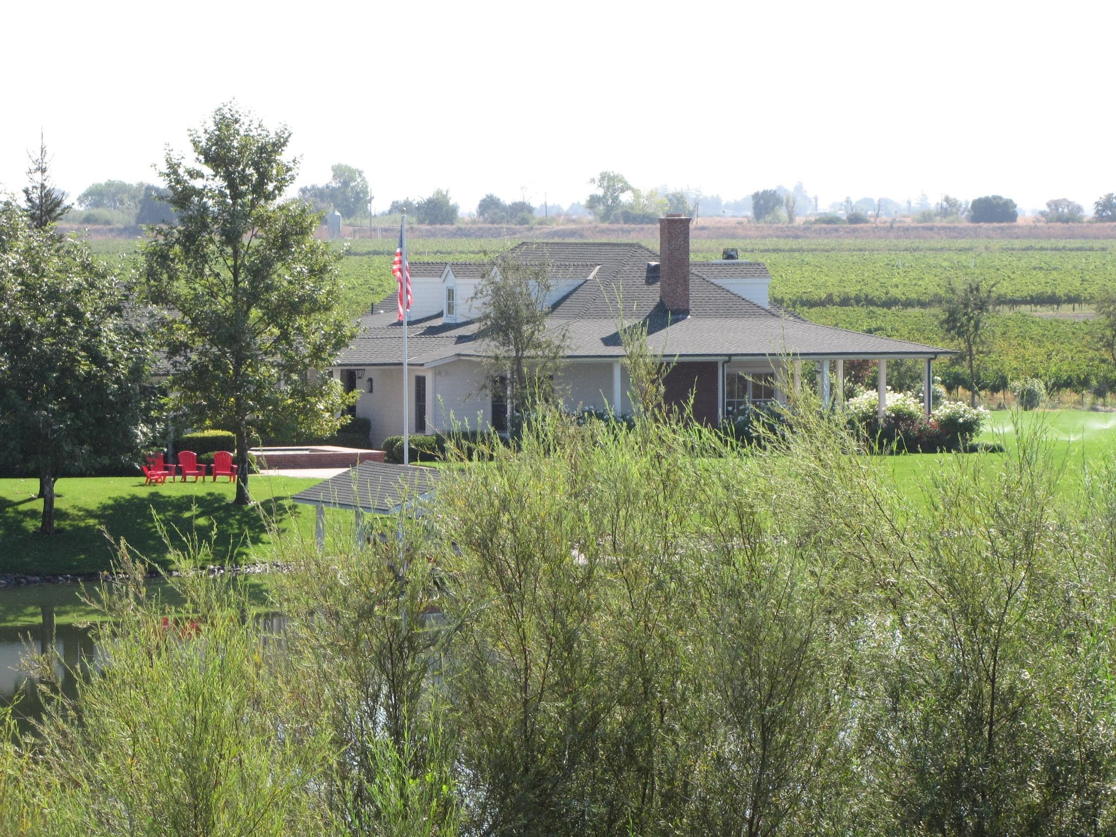 Modern House In A Farm