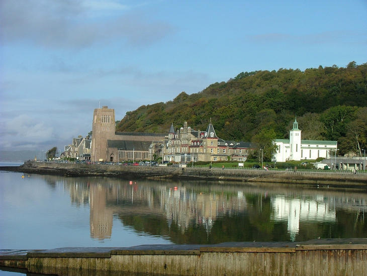 Reflections, Oban Bay