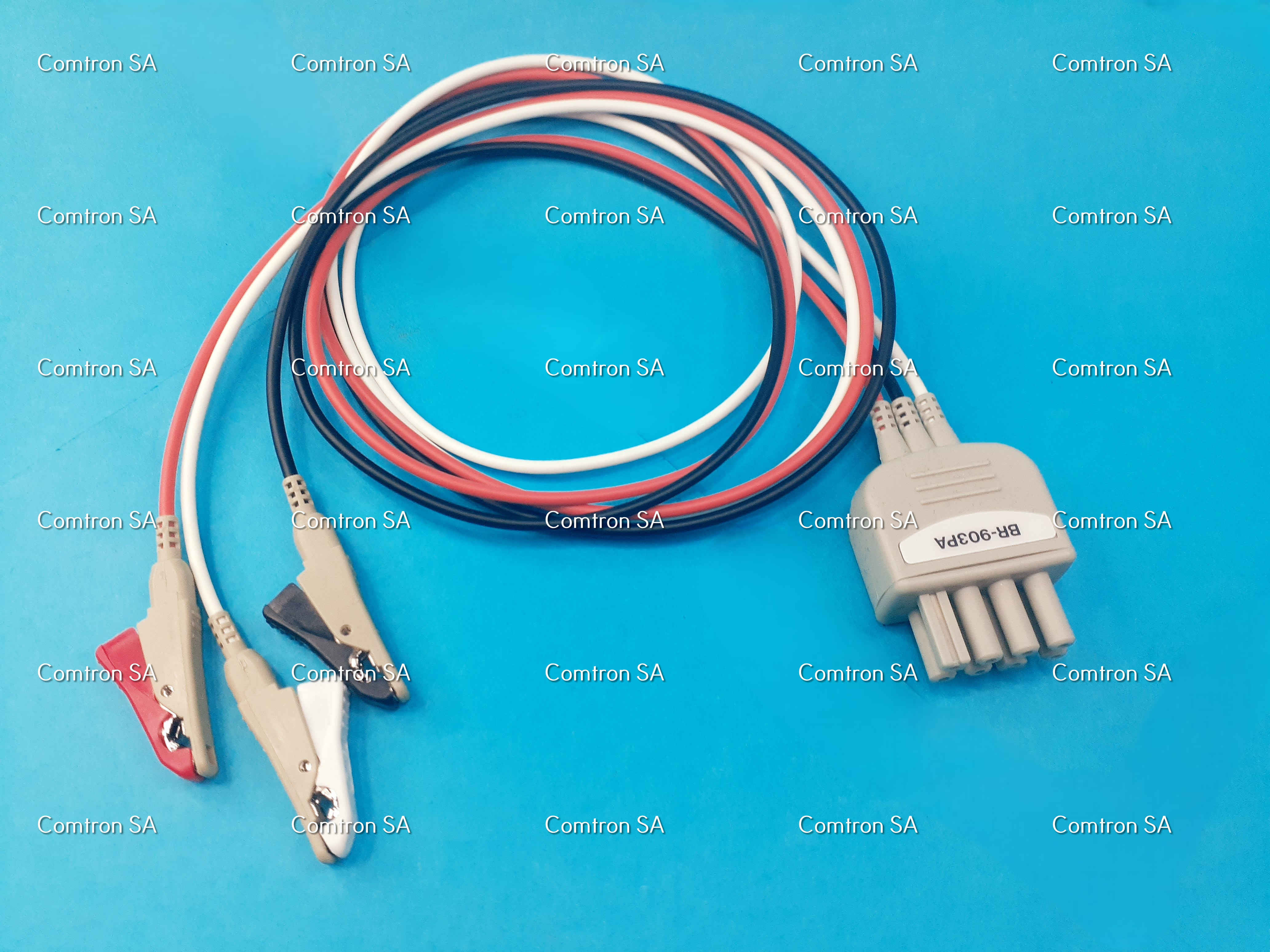 BR-903PA 
Cable conductor compatible
 con Nihon Kohden
3 derivaciones con terminación en clip