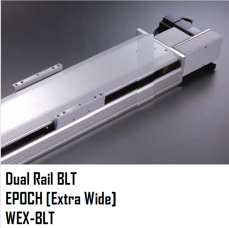 Linear Belt Actuator - EPOCH - WEX-BLT 2 Rail