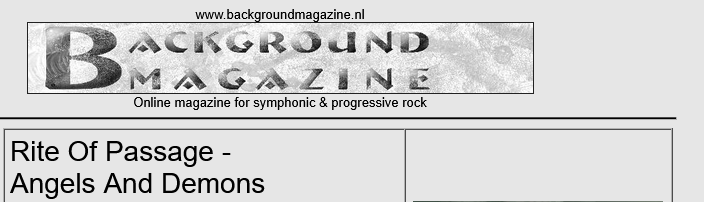 Background Magazine Review