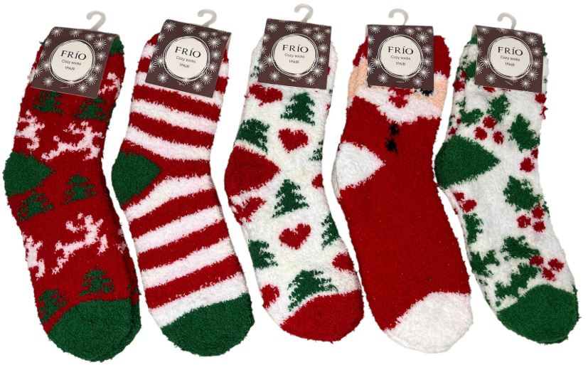 CS-151XMAS
SINGLE COZY XMAS SOCKS
812462032624
360 CS PACK