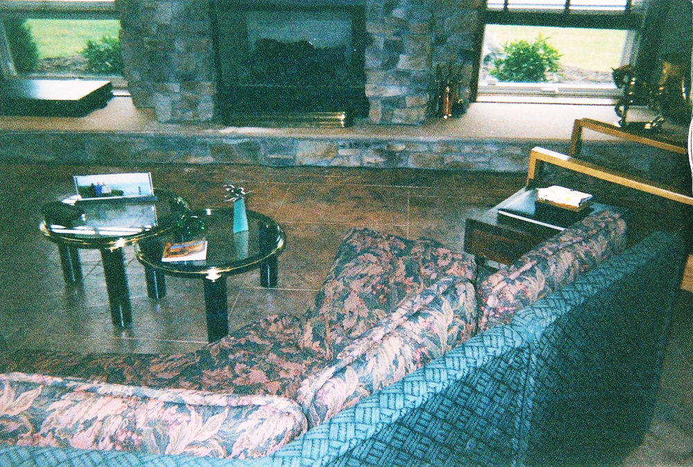 Decorative overlay for basement