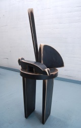Still Life for Abbey - 1985, Fabricated Bronze with Patina, 36” x 34” x 78”