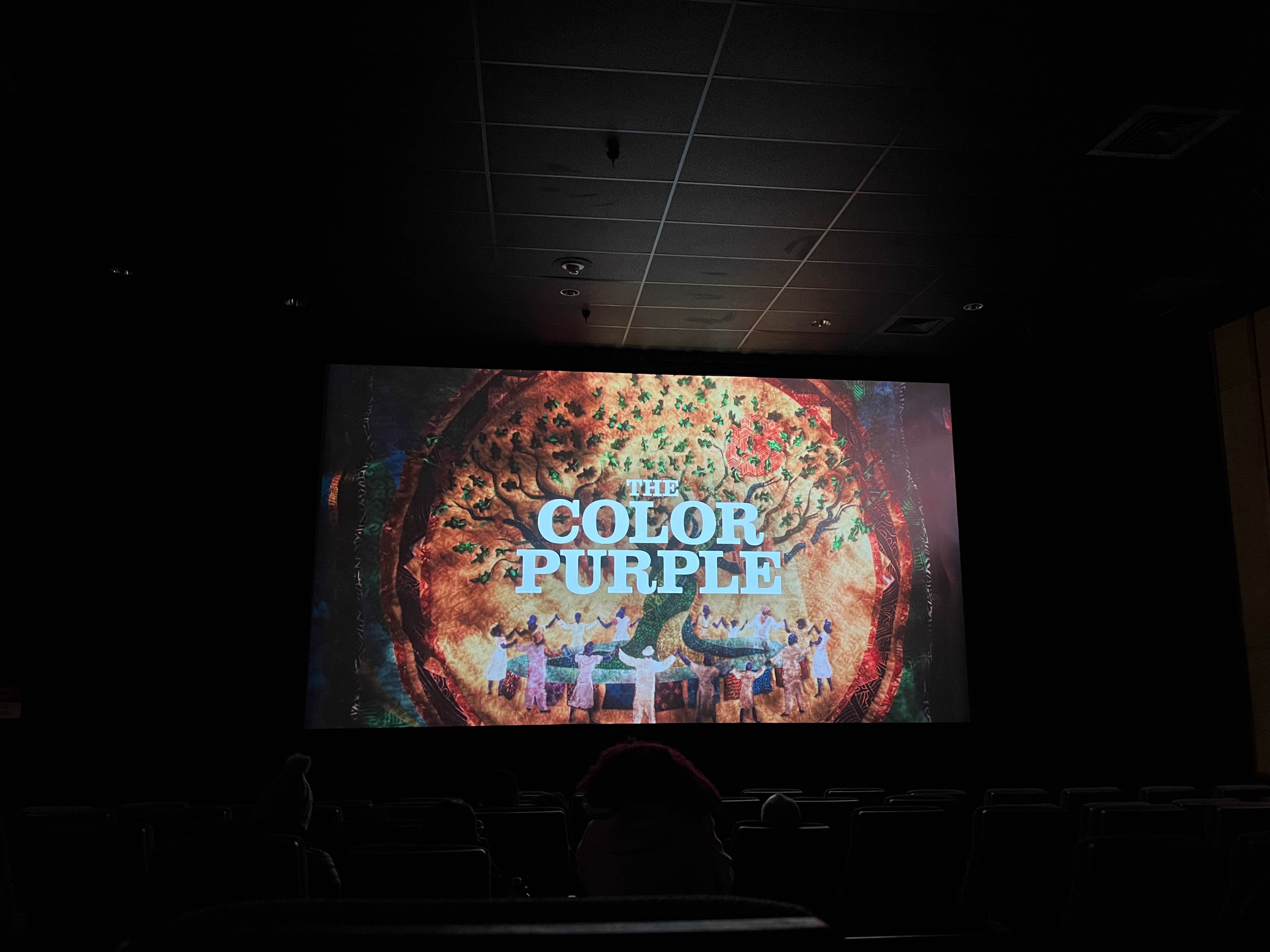 We saw our friend Phylicia in The Color Purple