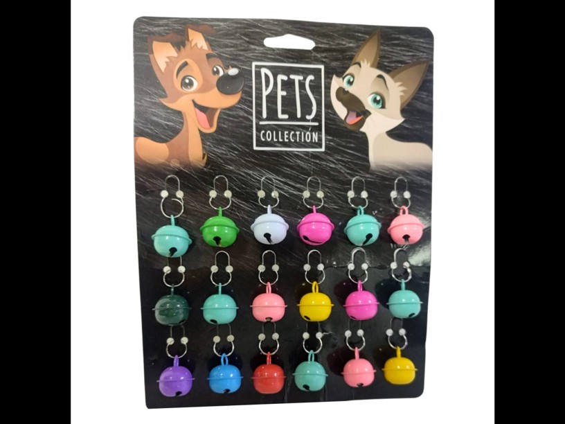 RO26 PAQUETE DE 
CASCABELES 18 PZS