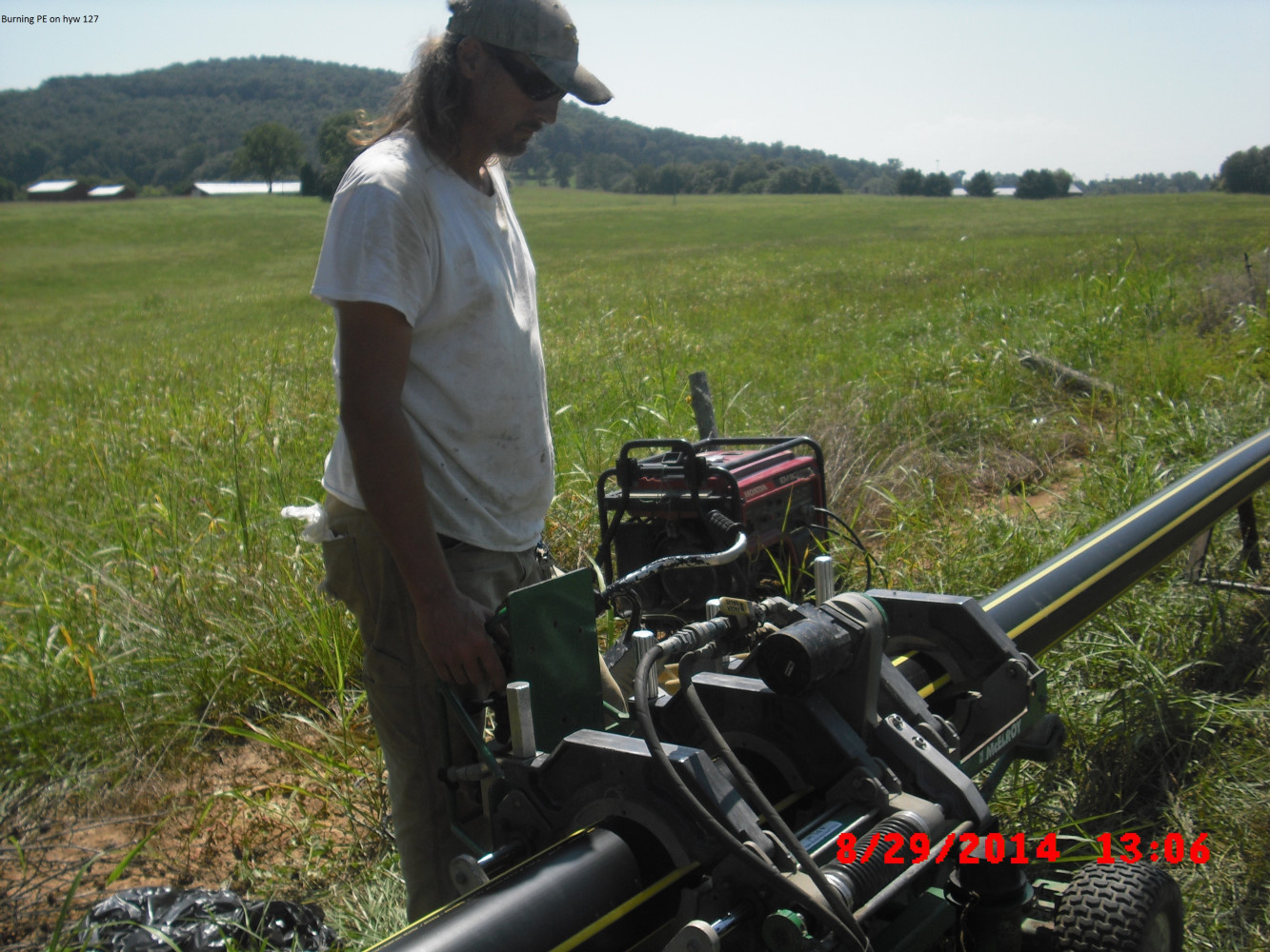 Burning Poly On Hwy 127