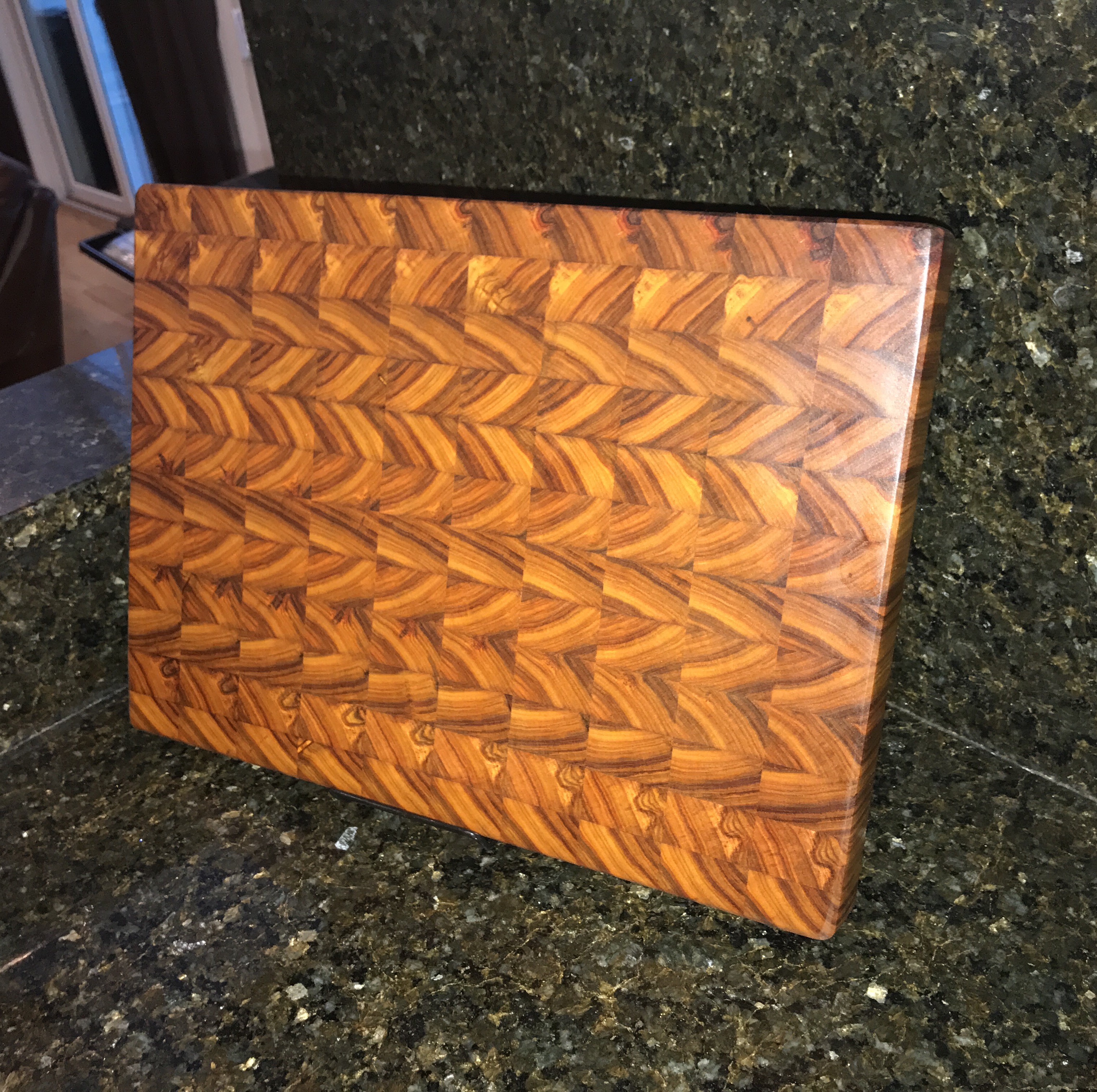 Patterned Wooden Board