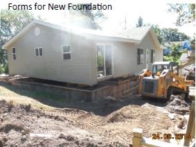 House With New Foundation