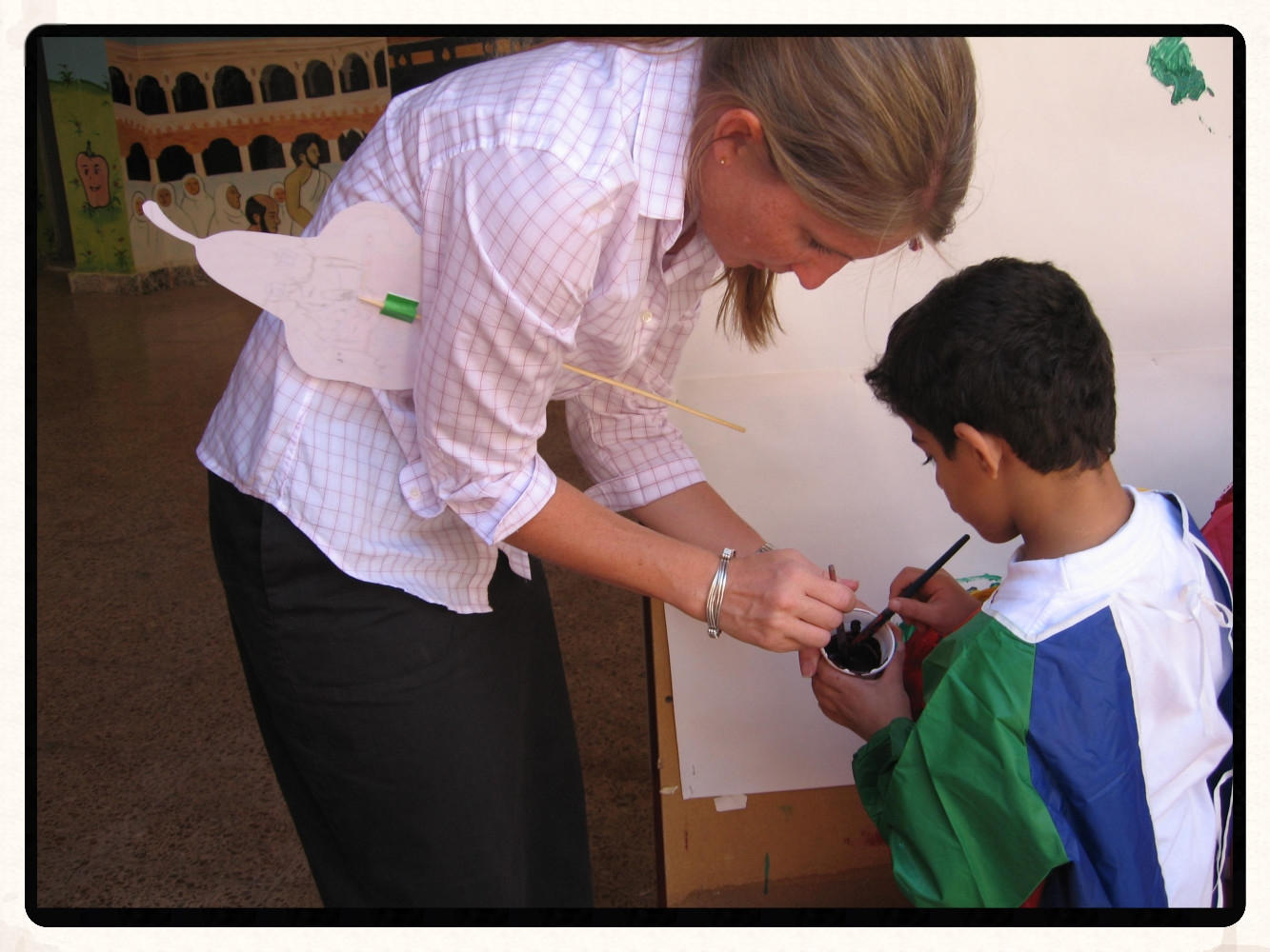Working with children in Abu Dhabi government schools