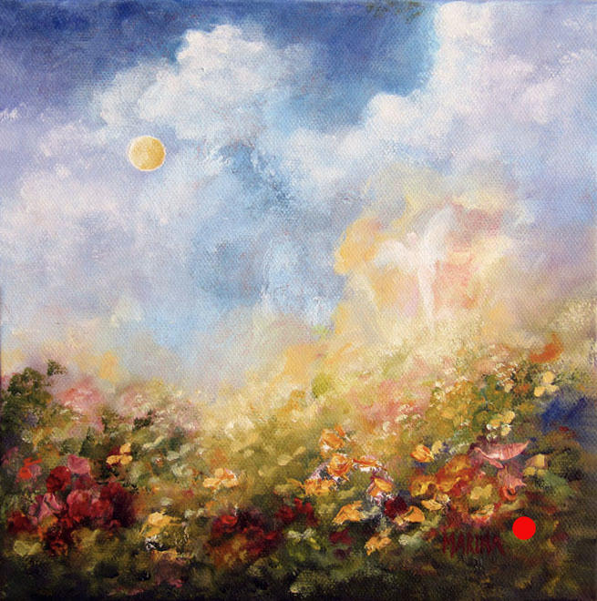 Where Angels Dwell
8 x 8 inches
Oil on canvas