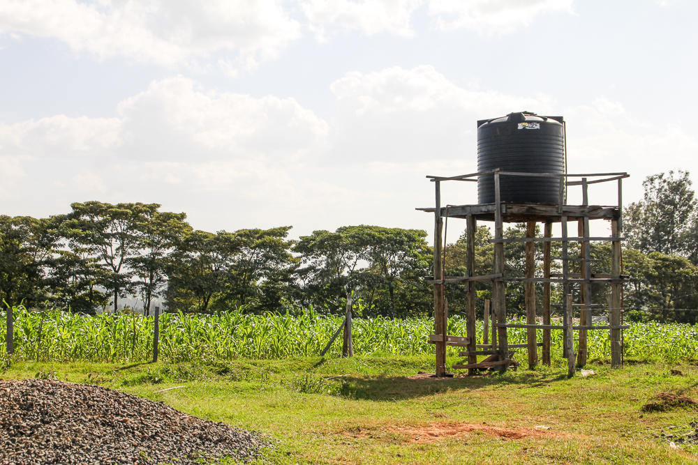 Well in Moi's Bridge, Kenya dug in 2014 after 1st  Running & Walking Well 5K.