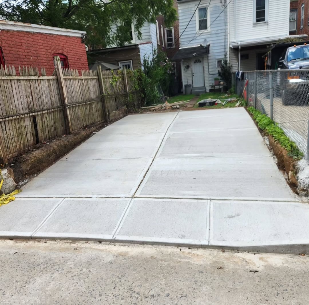 Concrete driveway installation 3