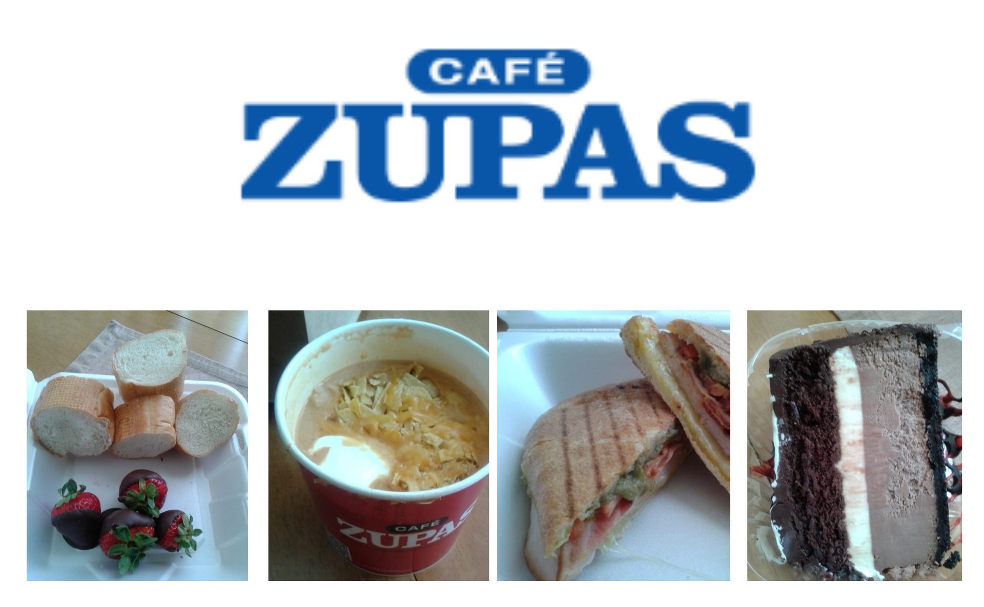 Cafe Zupas Food