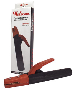 PORTA ELECTRODO
MCA. WELD500
TIPO LENCO

Modelo WLD*AF-2 (200 amperes)
Modelo WLD*AF-3 (300 amperes)         
Modelo WLD*AF-50 (500 amperes)