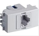 Modulo toma telefonica 4Hilos 
RJ11 Blanco S25 Codigo: 23062