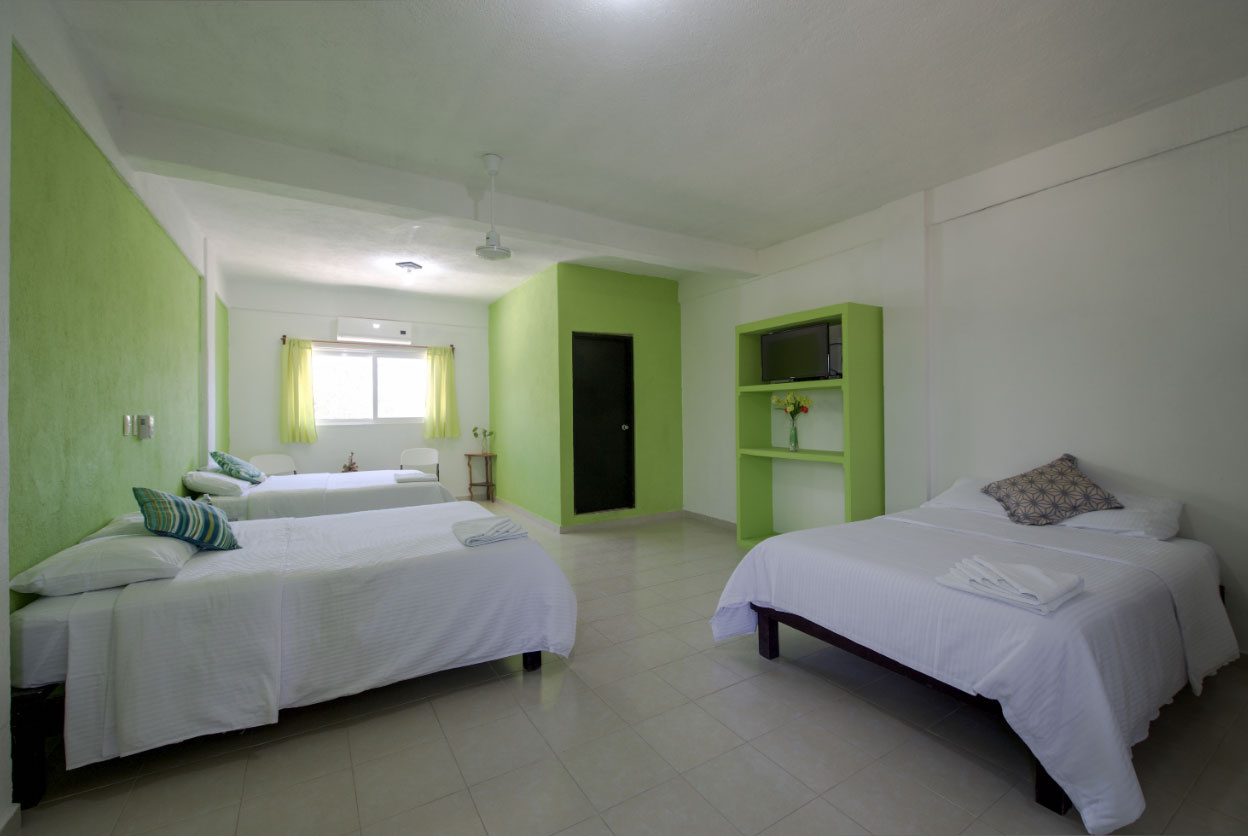 Hotel Don Kike 55 - Habitaciones Triples