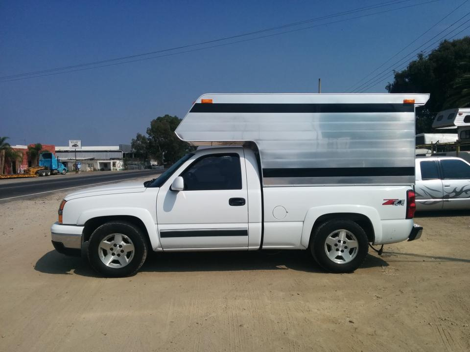 campers volado pick up de aluminio
