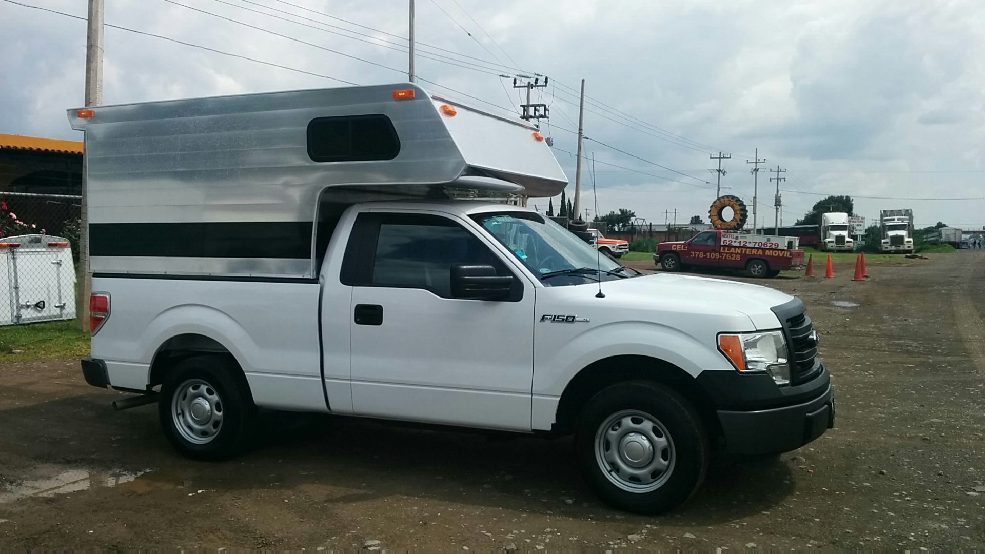 campers volado pick up de aluminio