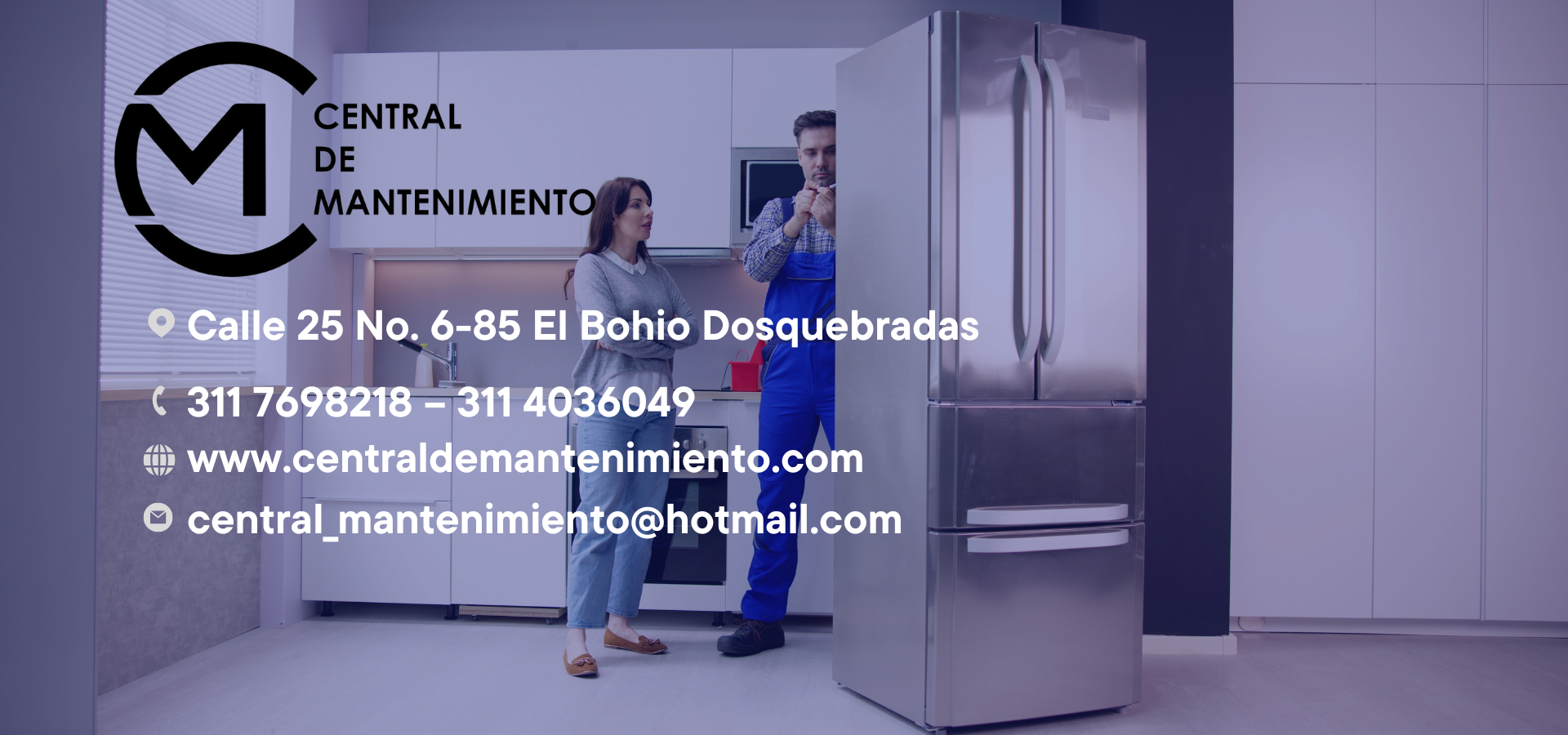 	 central de mantenimiento 