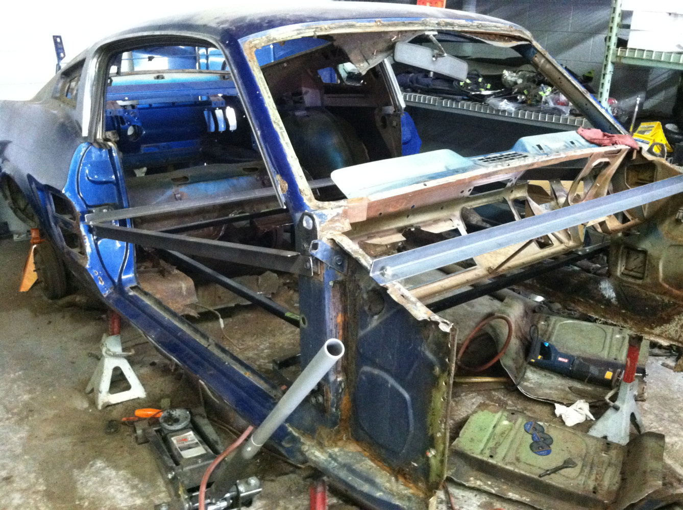 Another Shot of the Firewall cut out!