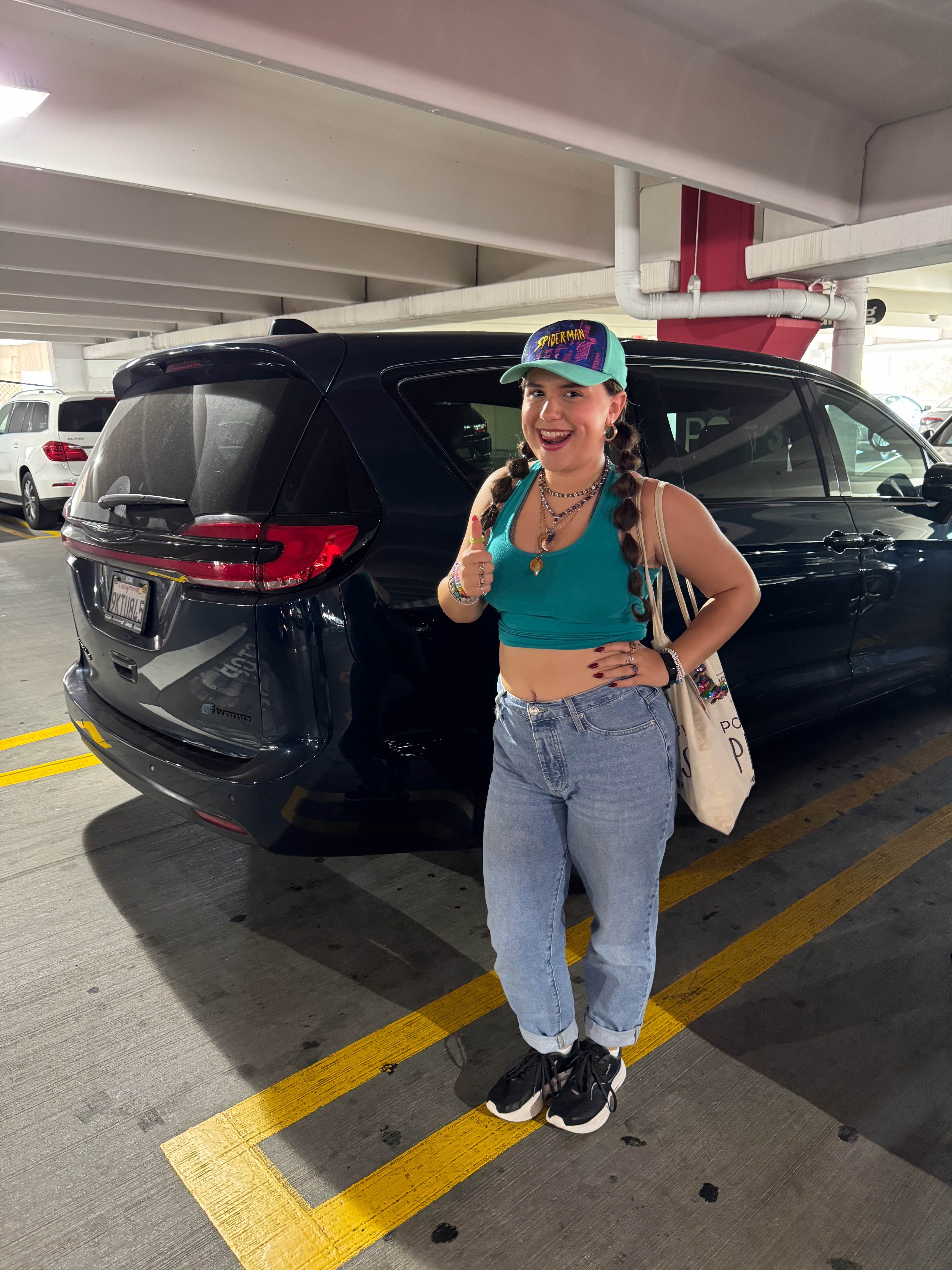 I drove!