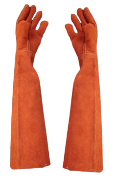 GUANTE CARNAZA LARGO 
SIN BIES (60 CM)