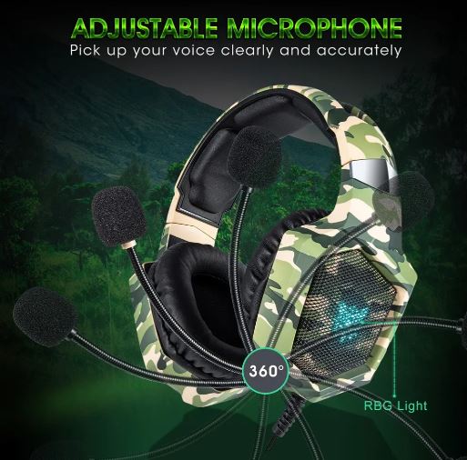 K8 VERDE
AUDIFONO GAMER