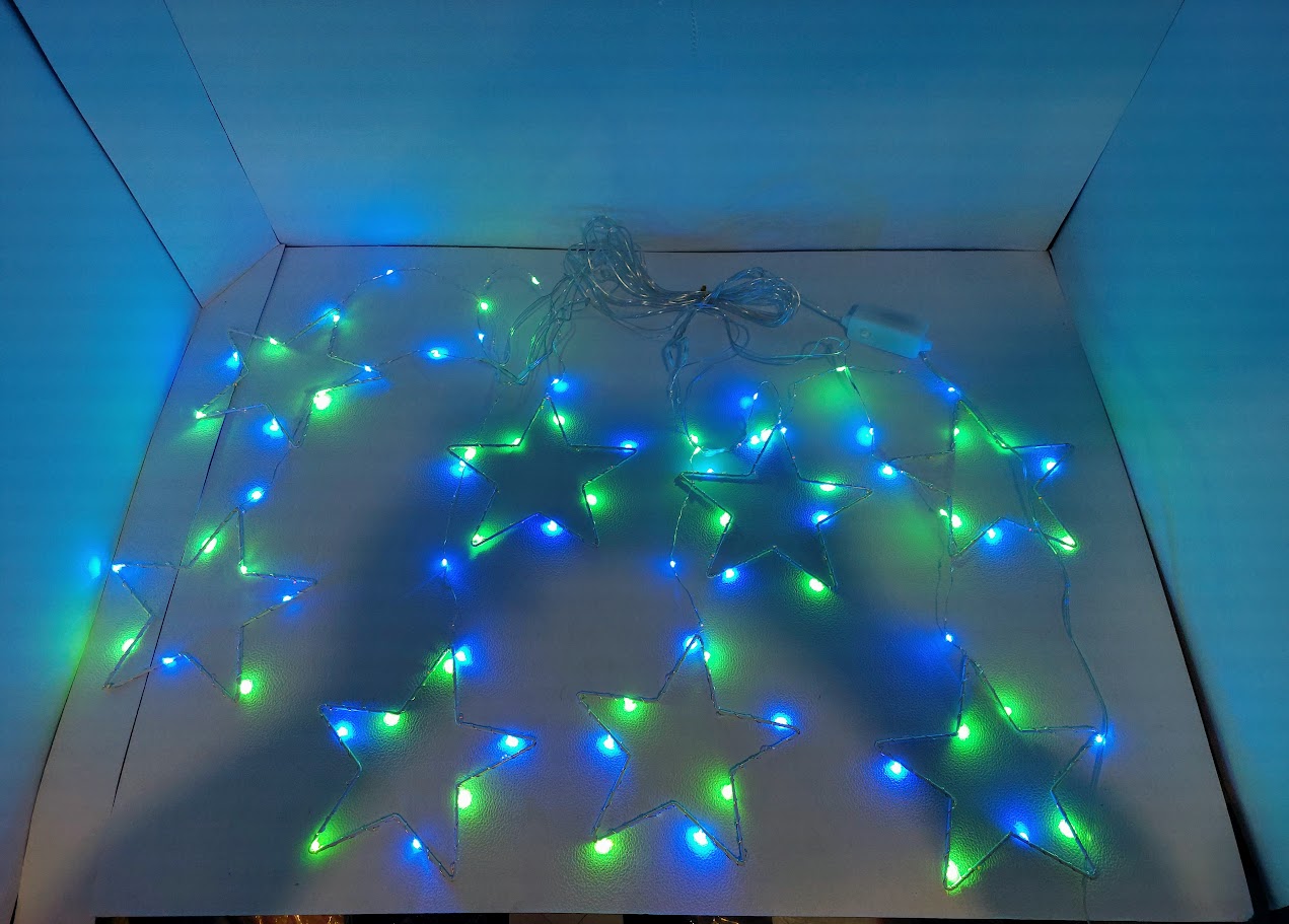 16871
CORTINA DE LED RGB
MODELO DE ESTRELLAS
