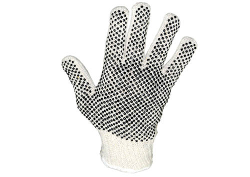 Guante de Algodón con puntos de PVC