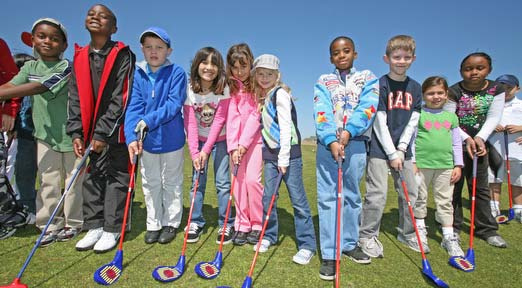 Children Golfers