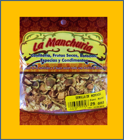 SEMILLA DE MORINGA
25 GRS