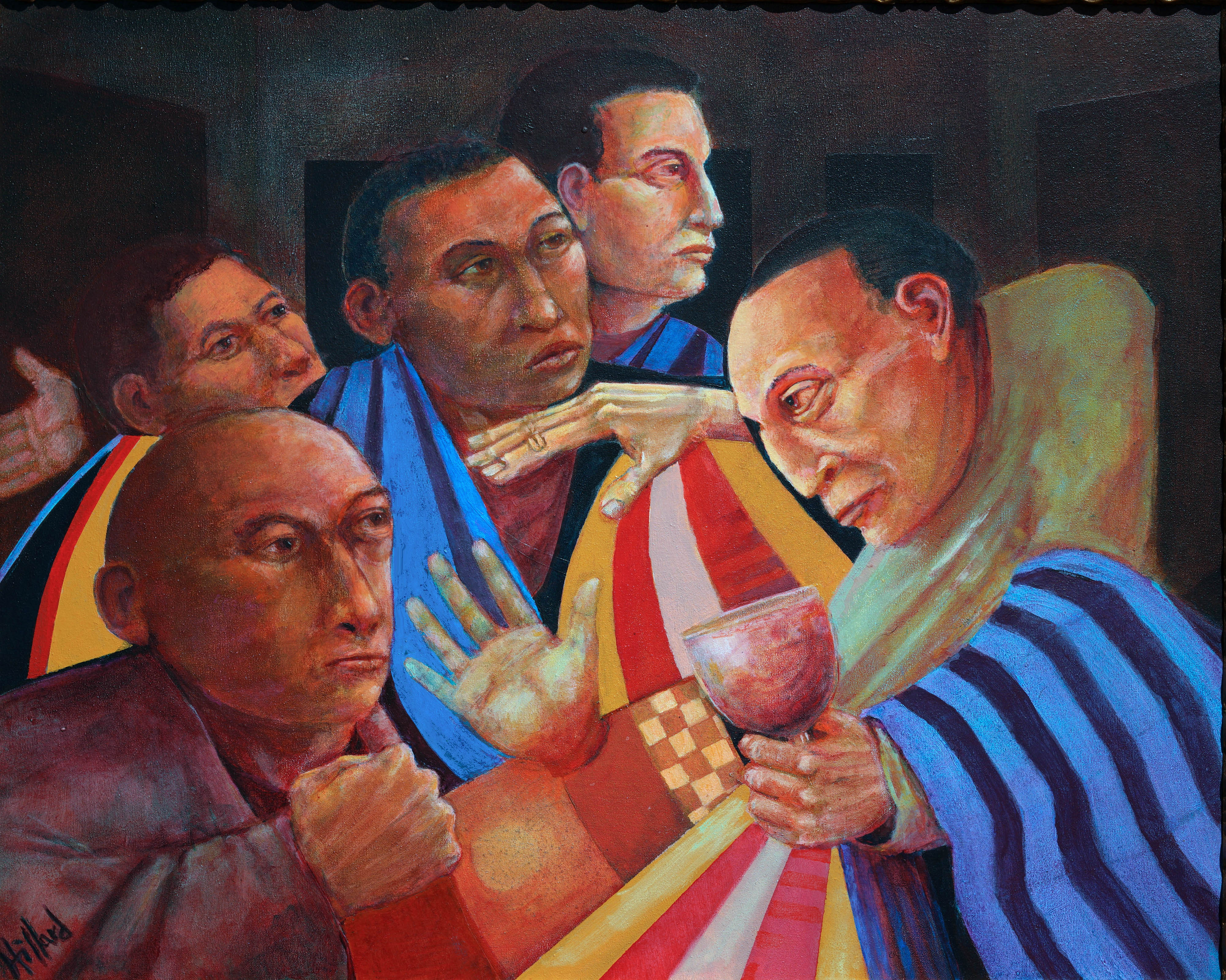 After Supper Scuffle
Acrylic
10" X 16"
$950
SOLD