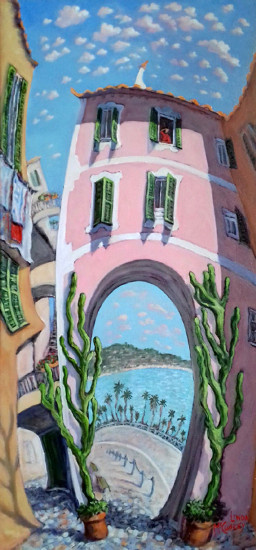 Bordighera Alta Archway