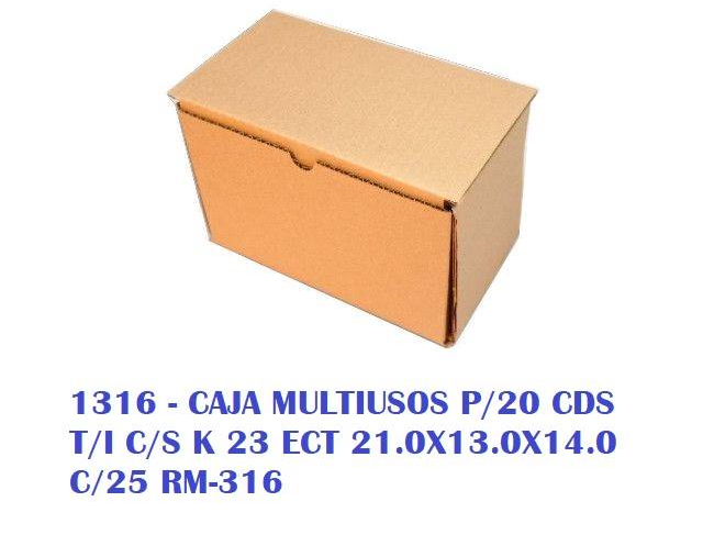 CAJA RM-316 21.0X13.0X14.0 cm