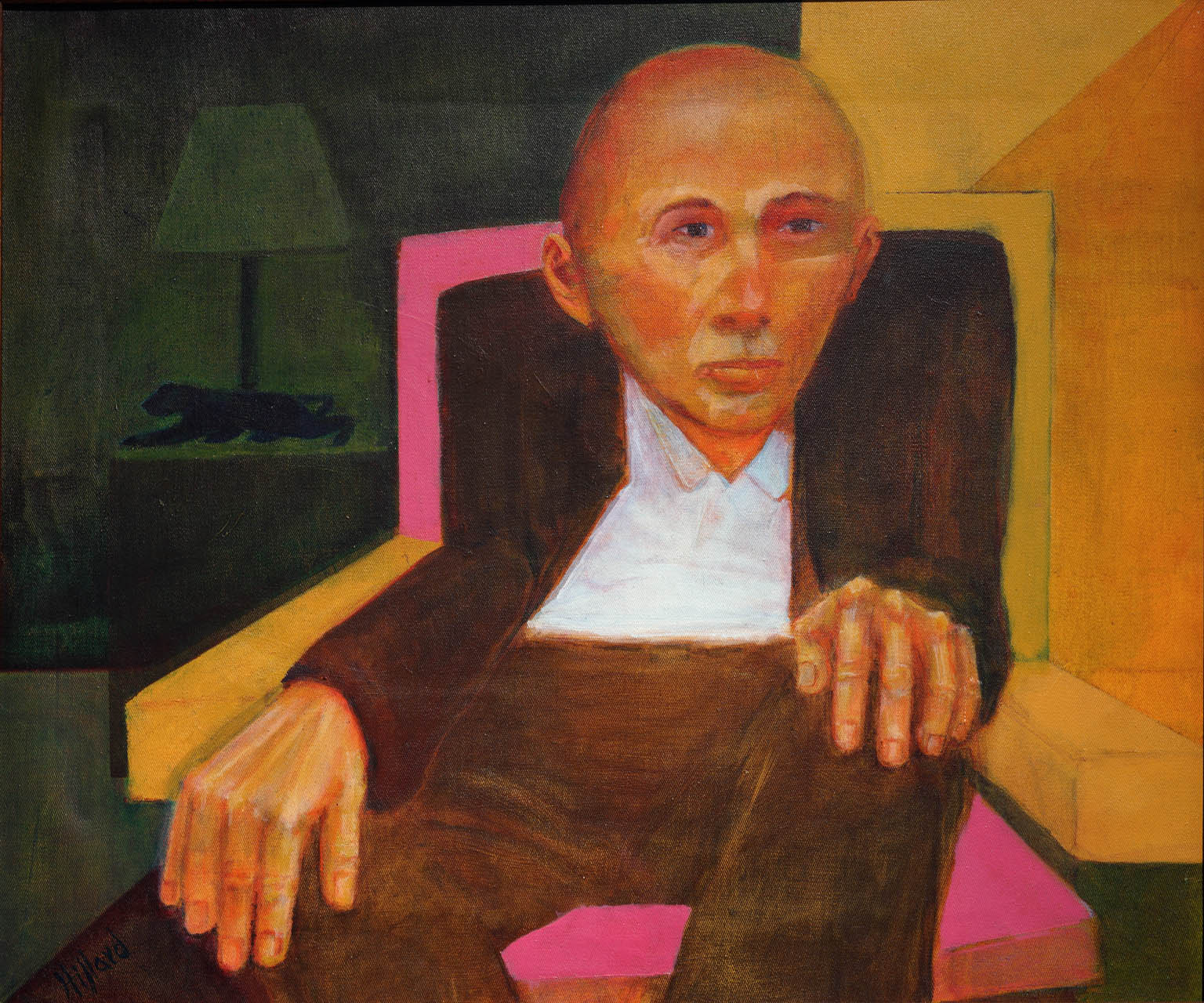 Impatient Visitor
Oil
22" X 18"
$500.