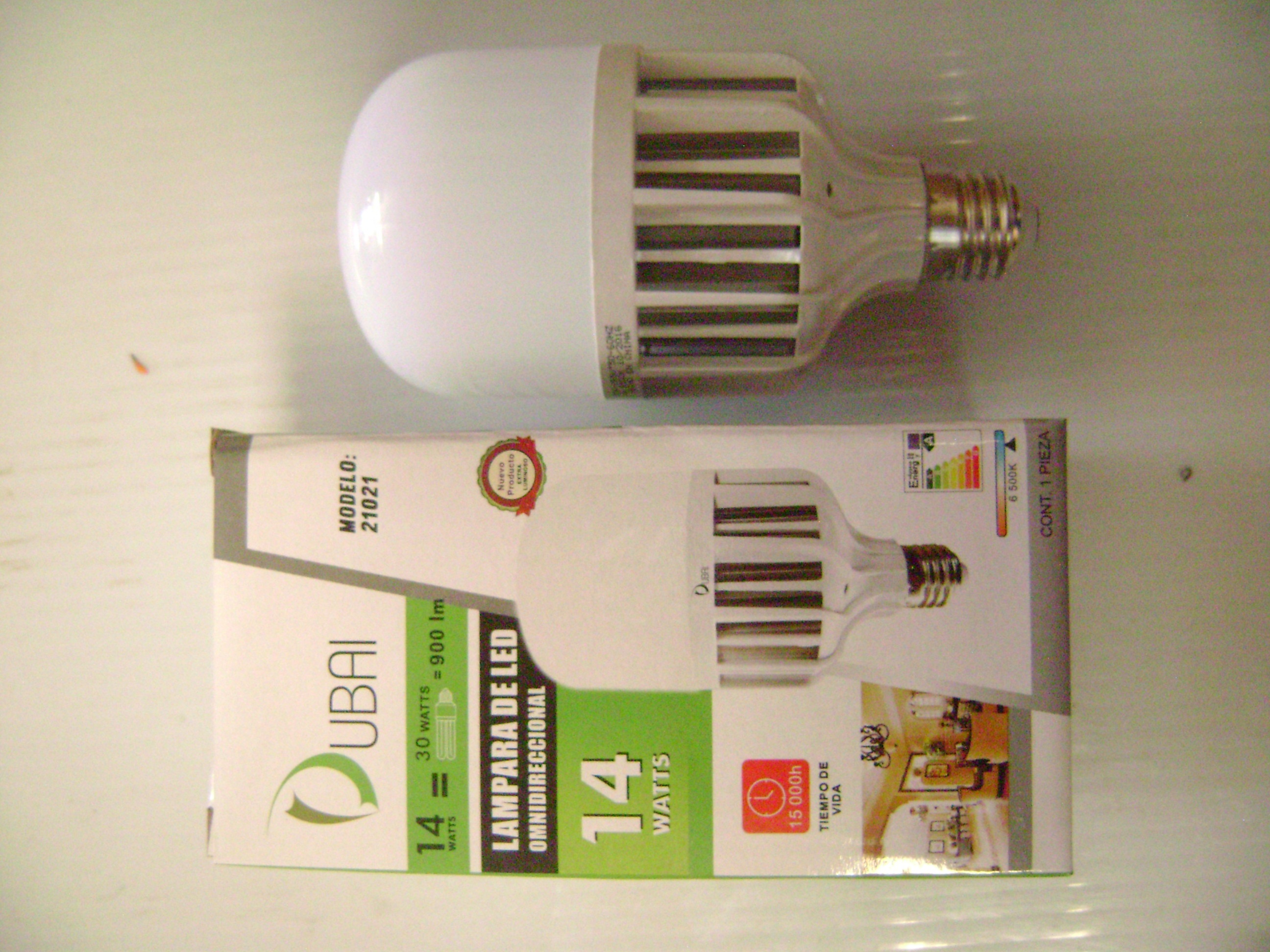 FOCO OMNIDIRECIONAL 14W
CÓDIGO: 21021
MARCA DUBAI