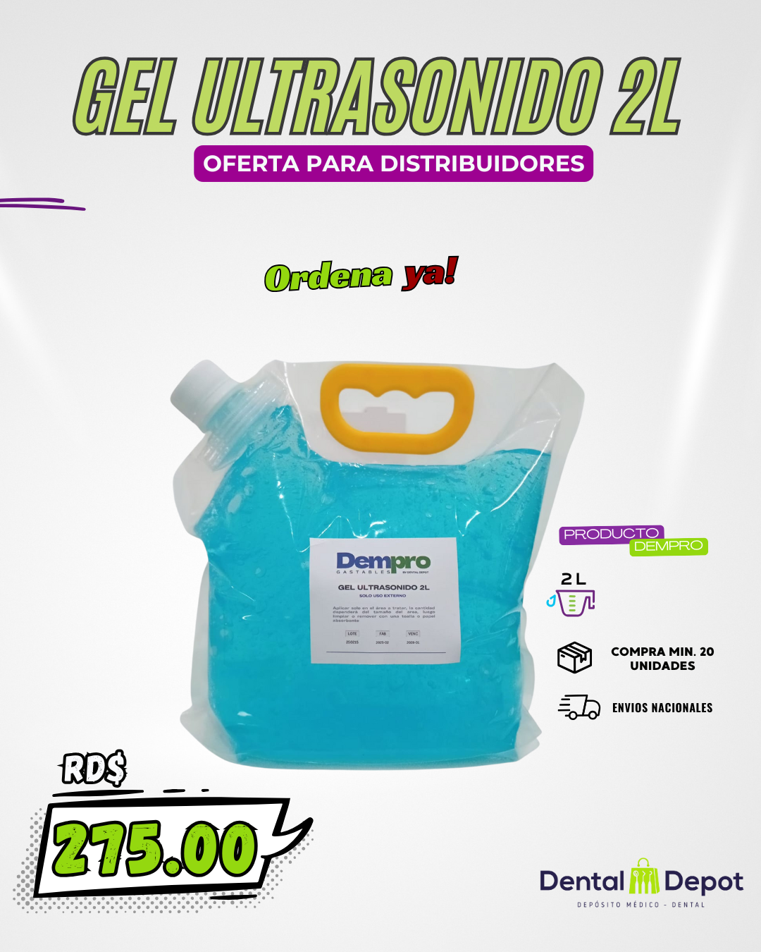 GEL DE ULTRASONIDO